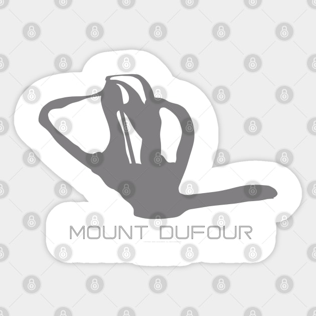 Mount Dufour Resort 3D Sticker by Mapsynergy